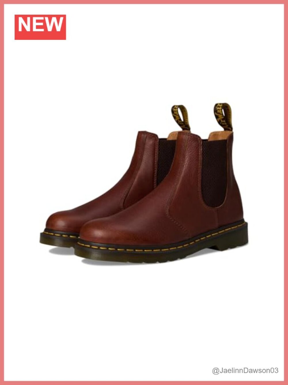Leather Ankle Chelsea Boots with Pull-On Style